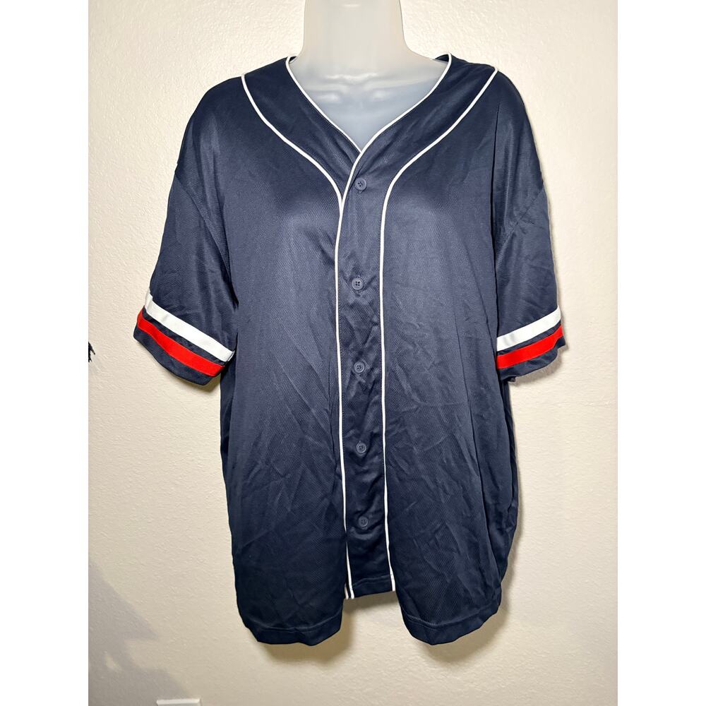 Original Use Short Sleeve Baseball Jersey Size L